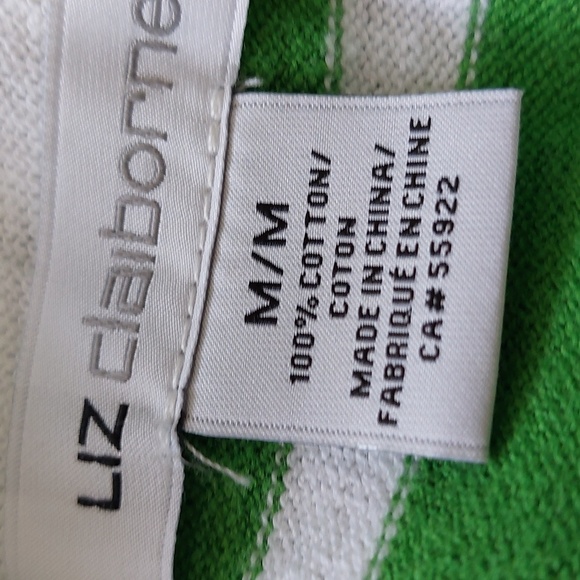 Sweater, " Liz Claiborne", size M, 100% Cotton - Picture 5 of 5